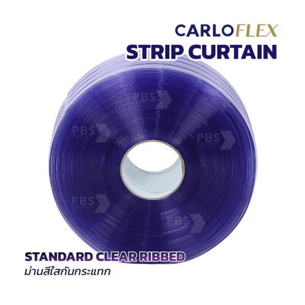 Standard Clear Ribbed 5