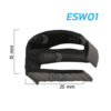 ยางกันกระแทก ขอบประตู ประตูบานสวิง ESW01