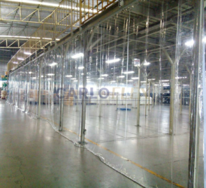 ม่านชีทพีวีซี กันฝุ่น ม่านกันแมลง Sheet Pvc Curtain 02