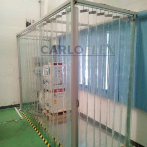 ม่านพับจีบพีวีซี Folding Curtain 03